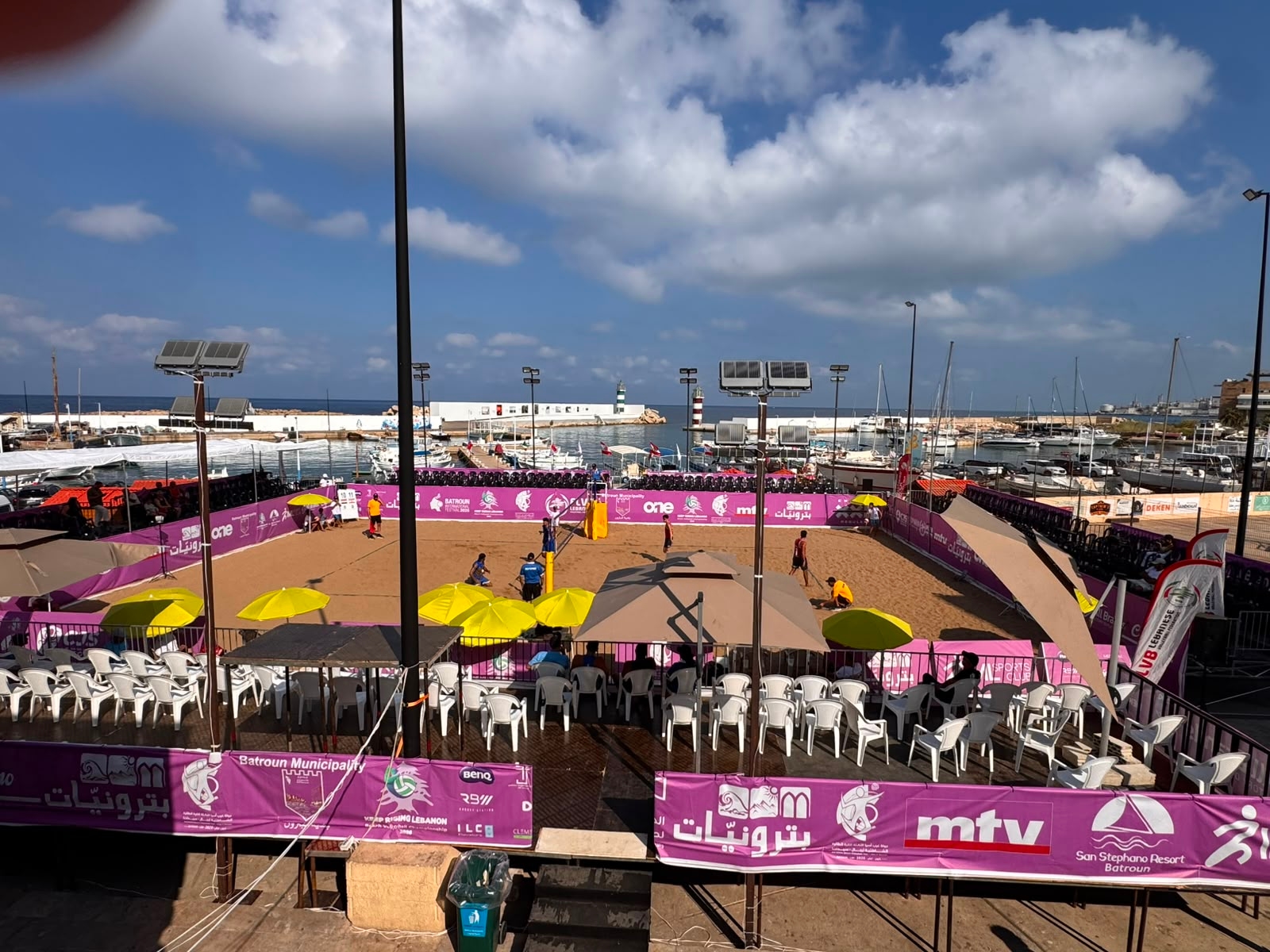 نهائيات بطولة غرب آسيا للـ Beach Volleyball مباشرةً على One TV الخميس
