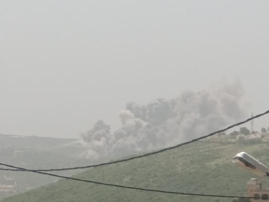 طائرات حربيّة إسرائيلية شنّت سلسلة غارات على بلدة عيتا الشعب