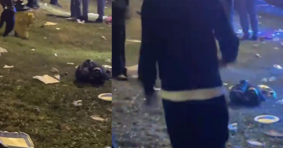Watch: Gunfire Near A Football Stadium