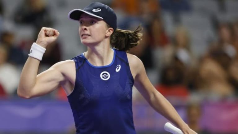 Top-ranked Swiatek named WTA Player of the Year