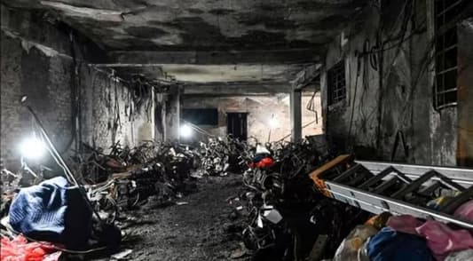 Fire at Vietnam apartment block kills 56