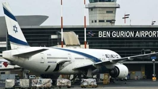 Isareli Channel 12: Operations at Ben Gurion Airport, east of Tel Aviv, were disrupted for over half an hour following a missile barrage launched from Lebanon