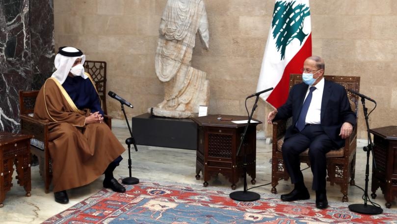 Aoun after meeting with Qatari FM: Qatar's support and assistance to Lebanon confirm distinguished relations