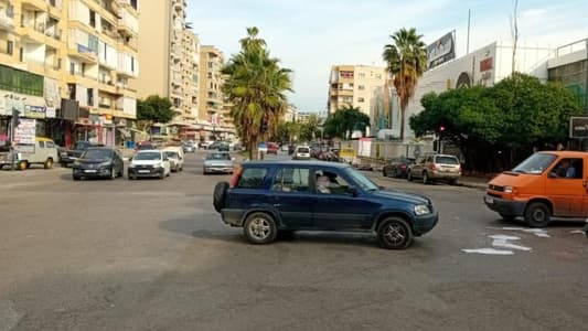 TMC: Traffic flow is normal on roads, intersections, and the coastal road in Sidon