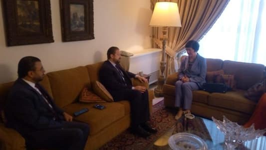 Karami meets UN Special Coordinator for Lebanon