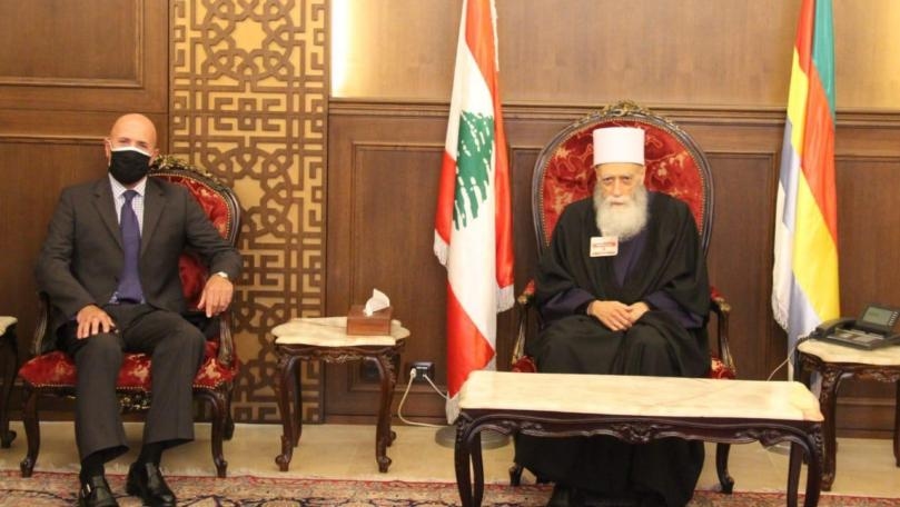 Sheikh Akl meets ambassador of Argentina