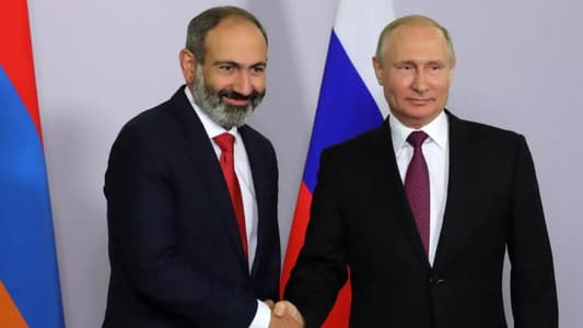 Armenian PM Pashinyan asks Russia's Putin for military support -Ifax