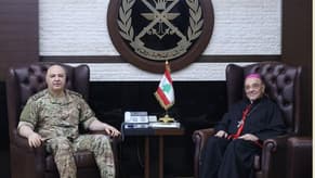 قائد الجيش التقى رئيس الكنيسة الكلدانية