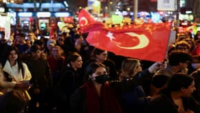 Turkey detains nearly 1,900 people in protests over jailed mayor