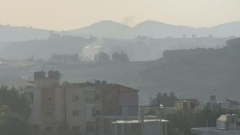 بالصّور: استهداف سيّارة