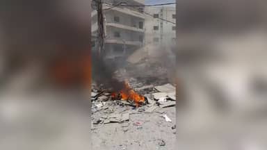 بالفيديو: مشهدٌ مُرعب من جويا... نارٌ ودمار