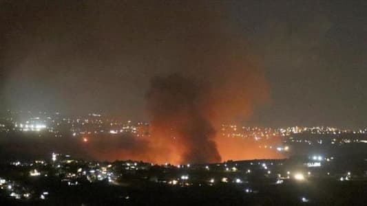 NNA: An Israeli airstrike targeted the area between the towns of Tamnine El Faouqa and Tamnine El Tahta in Baalbek