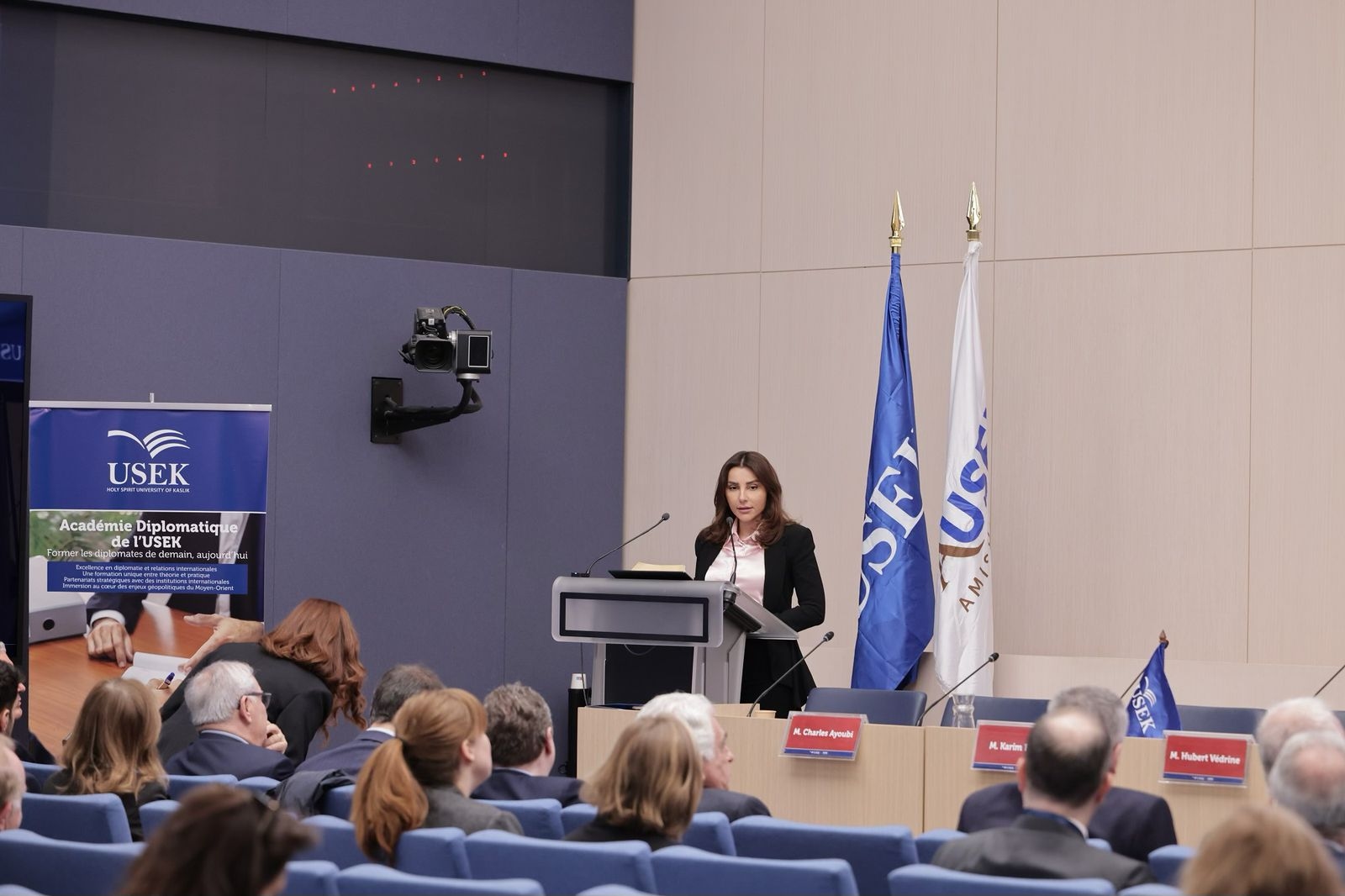 إطلاق رسمي للأكاديمية الدبلوماسية لجامعة الروح القدس من مجلس الشيوخ الفرنسي
