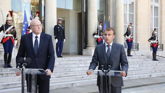 Macron urges new Lebanese PM Mikati to undertake 'urgent' reforms