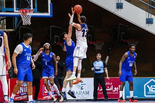 The Antranik team won against Antonine with a score of 79-72 in the first phase of the Decathlon Lebanese Basketball Championship