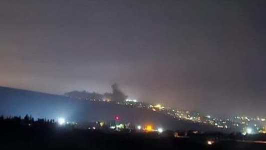 NNA: An Israeli airstrike targeted Hellaniya and the outskirts of the town of Yammoune