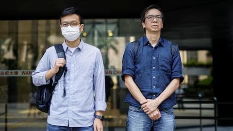 Hong Kong court expected to hand down landmark sedition verdict against two journalists