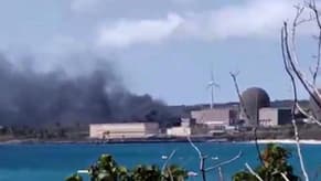 Watch: Fire Breaks Out at Nuclear Power Plant