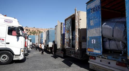 UN aid deliveries resume via rebel-held Syria border crossing