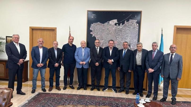شقير يزور درويش مهنئاً: لدعم المجلس البلدي خدمةً لبيروت وأهلها