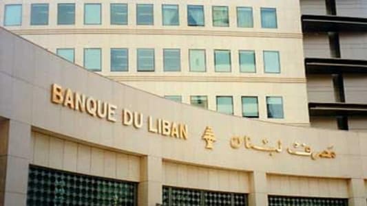 مصرف لبنان: تسليم مفوض الحكومة لدى المصرف قائمة المعلومات المقدّمة من قبل "ألفاريز ومارسال"