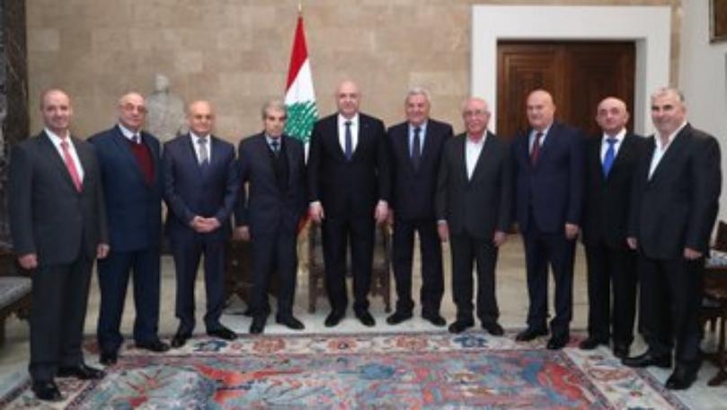 عون: الاتصالات مُستمرة لتذليل العقبات أمام التصدير لدول الخليج