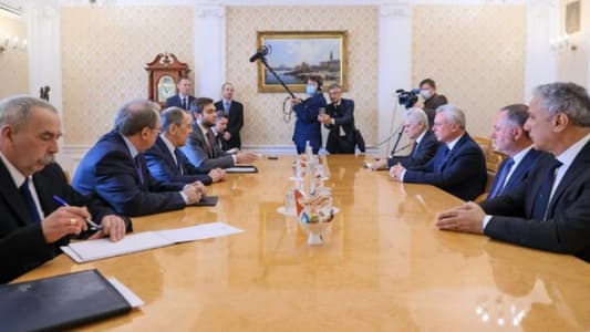 Frangieh, Marada delegation meet with Lavrov, Bogdanov: Affirmation of Moscow's keenness on helping Lebanon