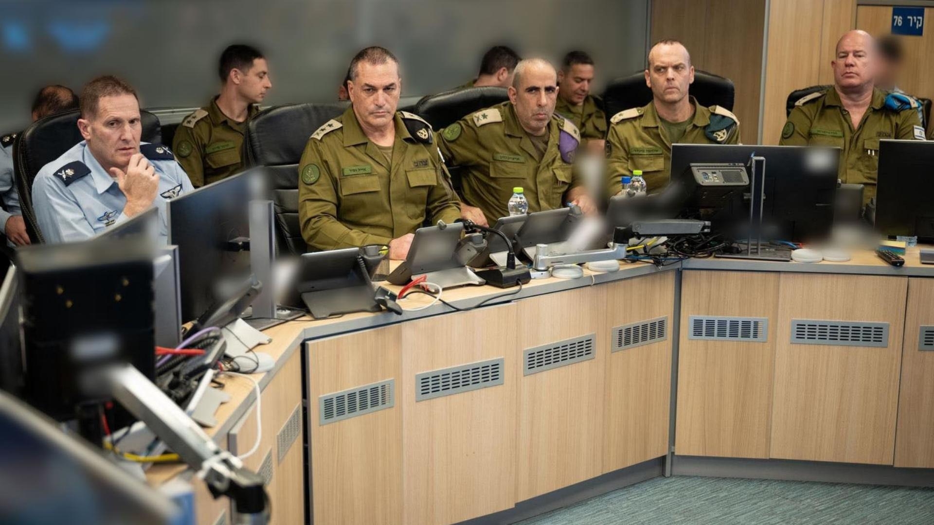 Photos: Israeli Army Chief Monitors Lebanon Strikes, Vows Ongoing Operations