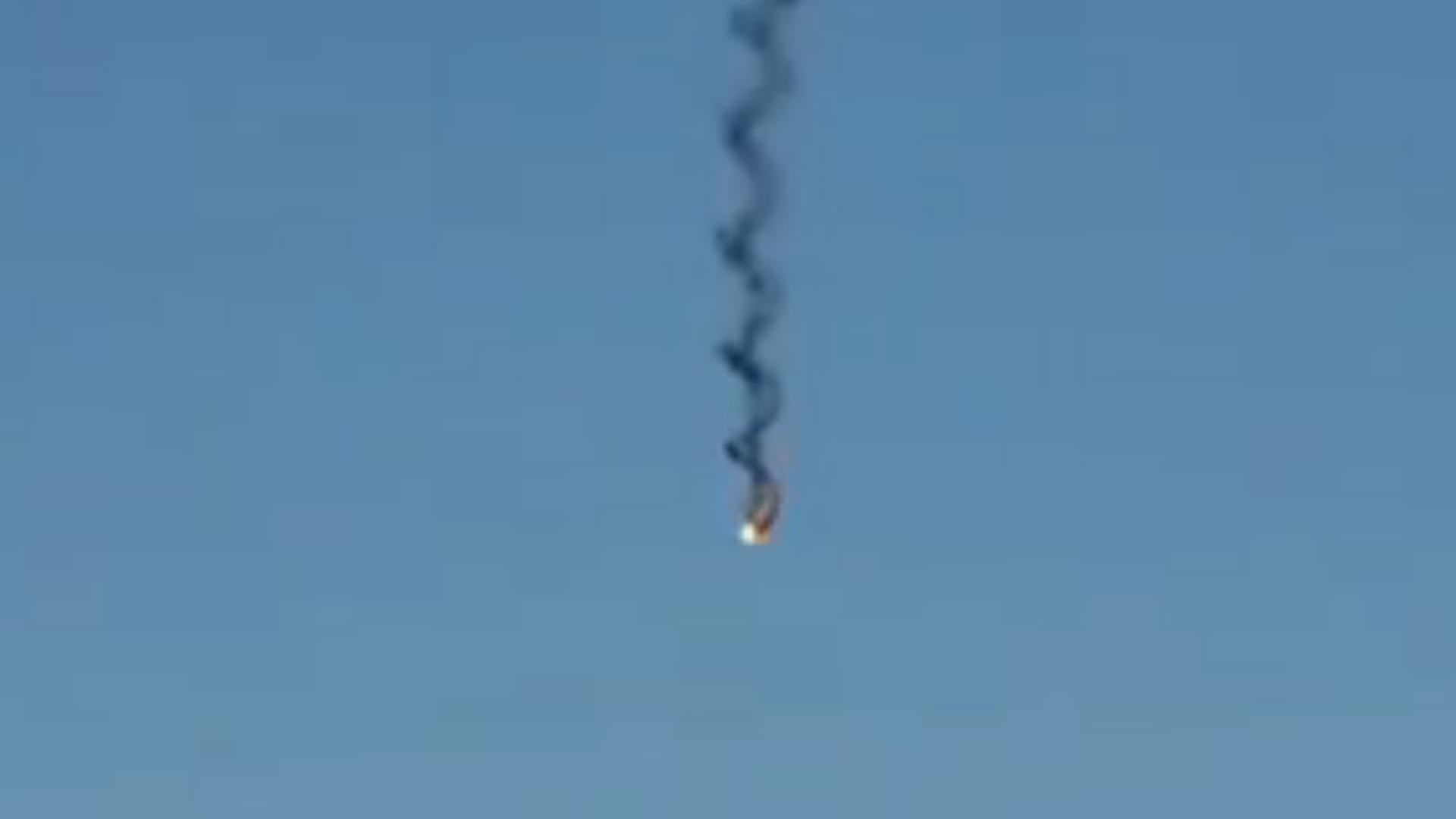 Watch: Iran Shoots Down Israeli Drone