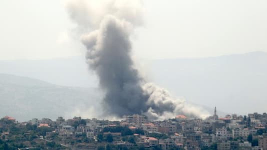 NNA: An Israeli airstrike destroyed a residential building in the Rahbet neighborhood in Nabatieh