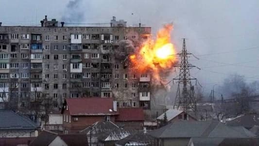 AFP: Explosions heard, black smoke seen over Ukraine capital