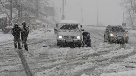 بعد استراحة قصيرة... الأمطار والثلوج "راجعة"!