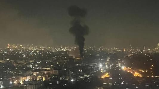 An Israeli airstrike targeted Dahieh