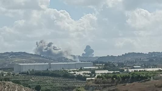 NNA: An Israeli airstrike targeted the town of Bazouriye in the Tyre district