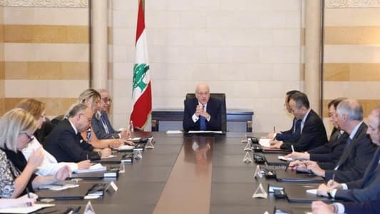 Mikati Meets with Ambassadors of the Big Five