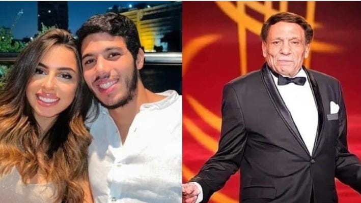 بالصور: حفيد عادل إمام يحتفل بعقد قرانه وسط غياب الزعيم