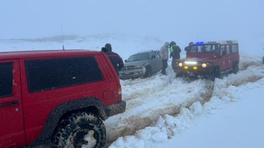 Watch: They Were Rescued After Being Trapped in the Snow