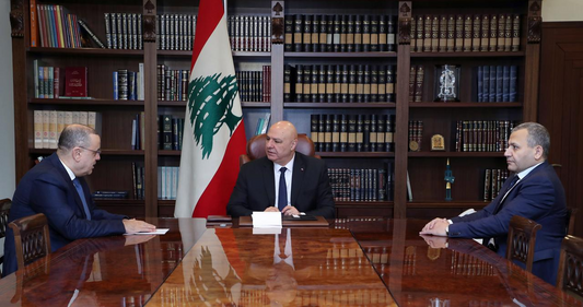 President Aoun broaches security, southern developments with senior military and defense officials