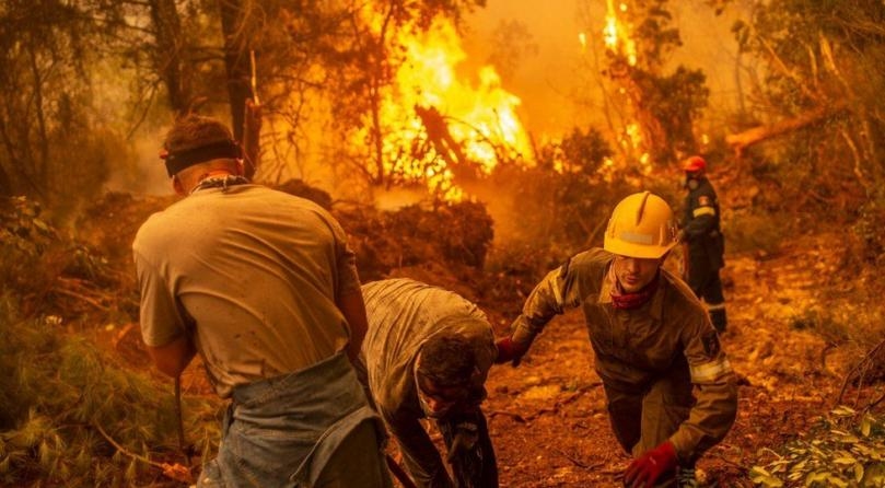 Man killed in Greece wildfires as new blazes rage