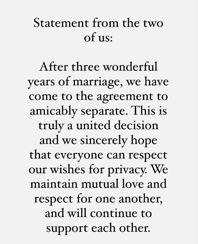 بعد 3 سنوات من الزواج... ابنة بول ووكر تعلن طلاقها