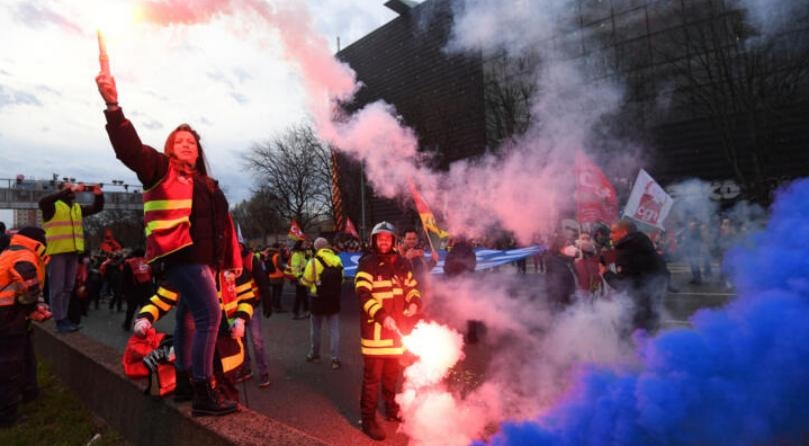 Fury in France Following Macron's Forced Pension Reform