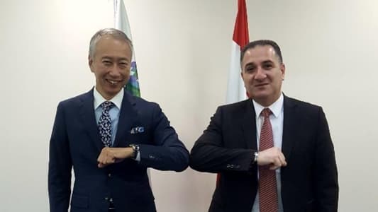 Hawat receives Japanese Ambassador, MP Baarini
