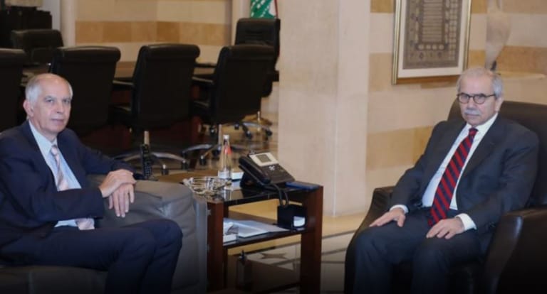 Salam meets French and Chinese ambassadors, discusses development in Akkar and infrastructure projects
