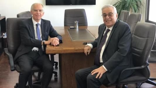 Bou Habib discusses UNIFIL's mandate extension with French, US Ambassadors