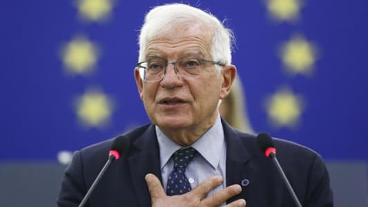 EU Foreign Policy Chief Josep Borrell arrived at Clemenceau to meet with Jumblatt