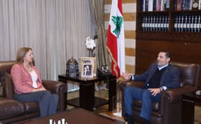 Photo: Hariri meets US Ambassador