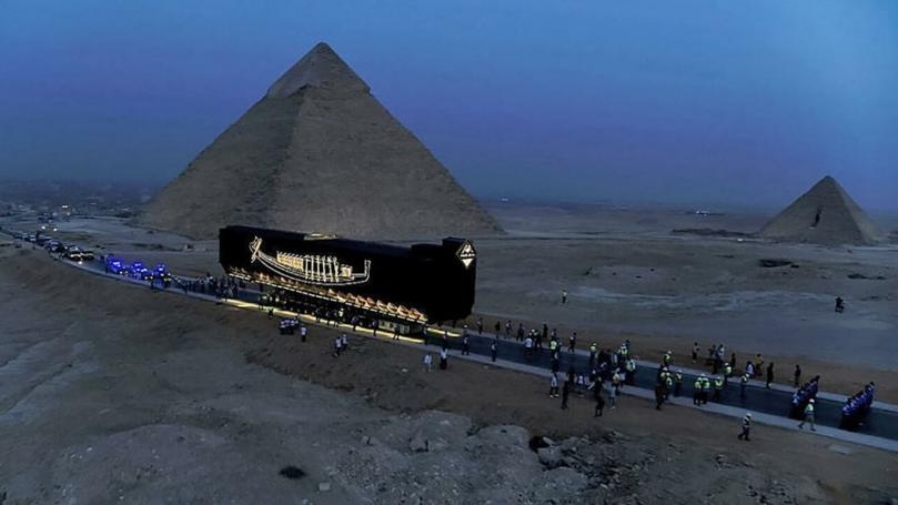 Egypt's Ancient Pharaonic Boat Taken to New Home