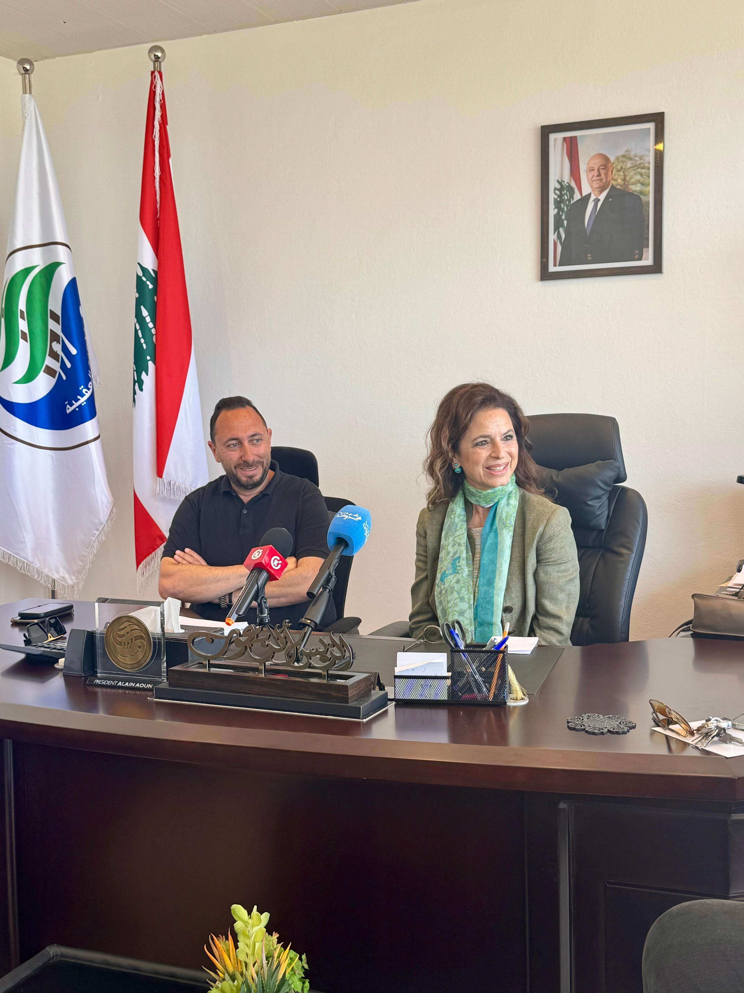 وزيرة السياحة تفتتح شاطئ العقيبة