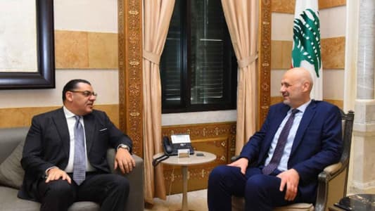 Interior Minister discusses bilateral ties with Egyptian Ambassador