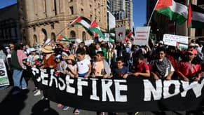 Pro-Palestinian protests reach Australia